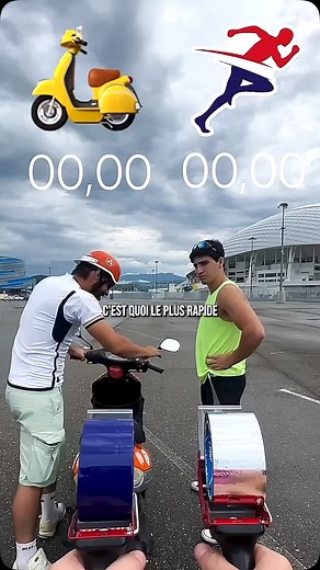 Qui est le plus rapide entre une moto et un sprinter ? 🤔 | Vincent Culture Sport