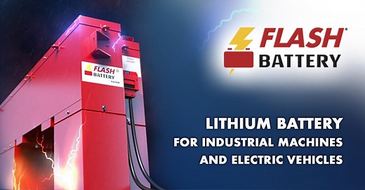 Flash Battery: Lithium Batteries for Industrial Machinery and Vehicles