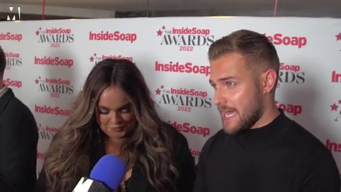 Matthew James Bailey talks Hollyoaks drama at The Inside Soap Awards 2022