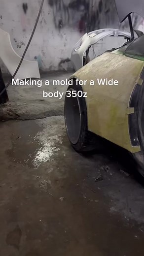 Process of the making of a wide body kit