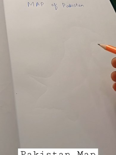 How to Draw Pakistan's Map | Easy Drawing Tutorial