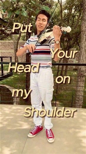 Put Your Head on my Shoulder - The White Violinist Cover #weddingsong