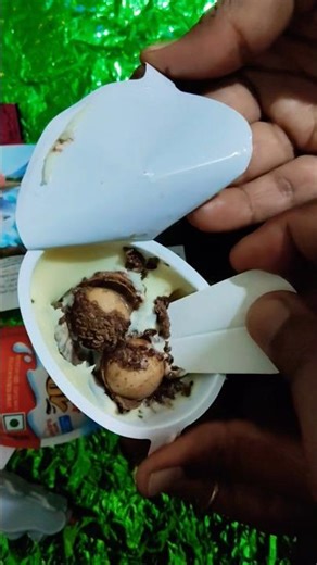 tasteing Kinderjoy satisfying with ASMR unboxing sweets #chocolate #asmr #csurprise