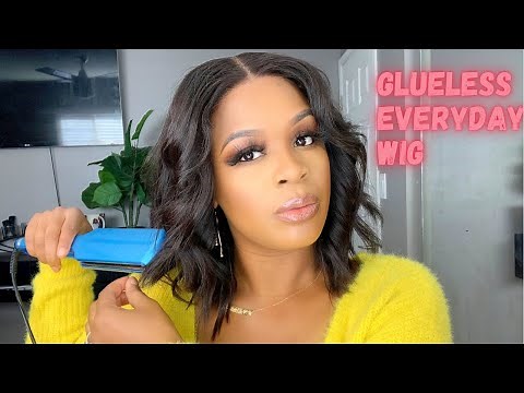 How to| Messy Curls| Closure Bob Wig for Beginners| ft My Shiny Wigs