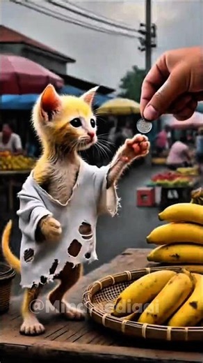 Emotional Cat Story 😭🐱#aivideo #cartoon #shorts #animation #indiancartoon