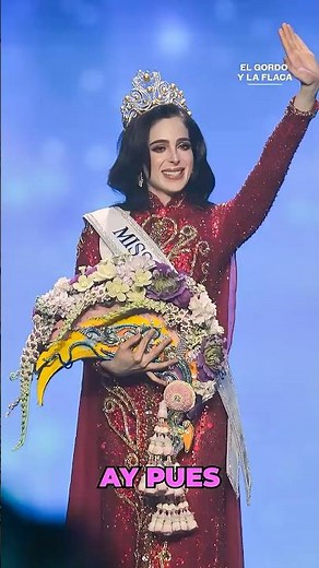 Fátima Bosch responds to accusations after her coronation #ElGordoYLaFlaca