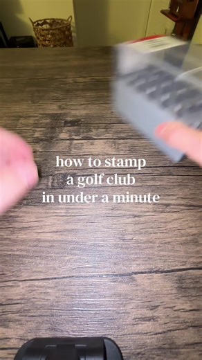 Custom Golf Club Stamping: My First Attempt