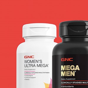 The choice is clear. Choose GNC Mega Men® and Women’s Ultra Mega®, now buy one, get one 50% off.* | GNC Live Well