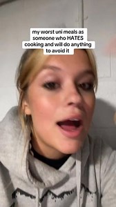 1.6K views · 11 reactions | uni diet was a real thing for me. drop ur worst uni meals below 﫶﫶 #university #students #freshers #unimeals #advice #StoryTime | Nikki | Facebook