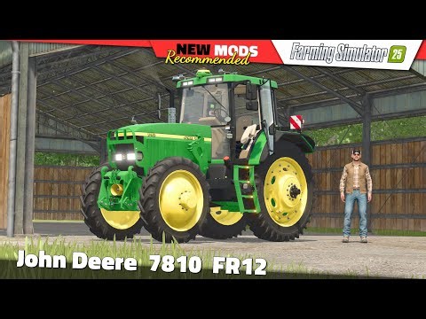 FS25 | John Deere 7810 FR12 - Farming Simulator 25 Mods Review QHD