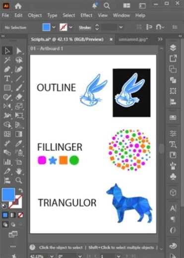 Illustrator Design Tutorial with Scripts to Speed ​​Up Your Work | #adobe #tutorial #illustrator
