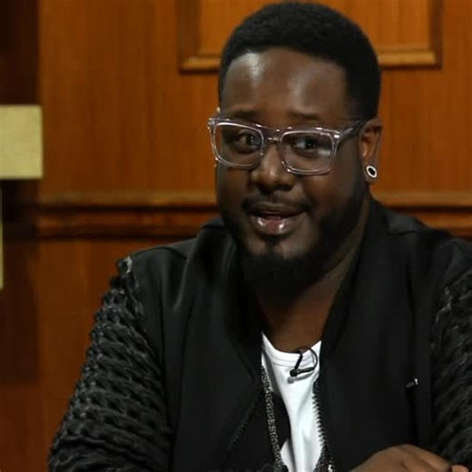 6.3K views · 152 reactions | Questions keep rolling with from Larry King as T-Pain responds to questions about #KanyeWest using auto-tune, his ex-manager & happiness in his life #LarryKing | T-Pain | Facebook