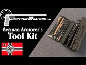 Kleiner Waffenwerkzeugsatz - A German Armorer's Tool Kit