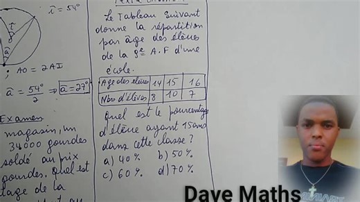 Examen de Matemáticas 9èm A.F: Prepárate para el Éxito