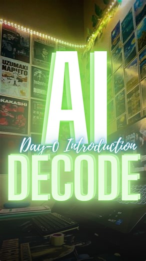 Aditya on Instagram: "“AI seekhna mushkil lagta hai? Mujhe bhi lagta tha… But ab main khud AI from scratch seekh raha hoon — bina kisi background ke! 🤯 Har Wednesday, Friday, aur Sunday naye reels aaenge — basics se leke real projects tak! 🔥 Let’s learn together. 💬 Comment karo ‘AI’ agar tum bhi start kar rahe ho. 🔁 Save this for later! #LetsBuildTogether #CodeByAditya” #AIForBeginners #CodingReels #100DaysOfCode #LearnToCode #CodeJourney #PythonDeveloper #MachineLearningBeginner #AITools #G
