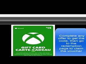 Microsoft Rewards Xbox| Xbox Free Gift Card Codes
