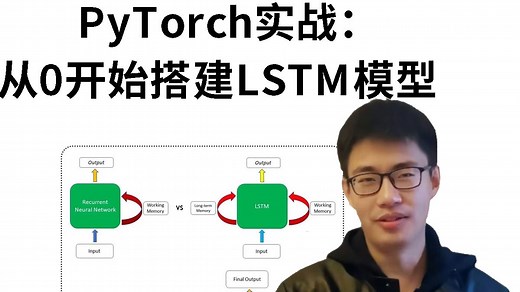 2025最好的项目：基于PyTorch从0开始搭建LSTM模型实战，通俗易懂！人工智能|机器学习|深度学习|神经网络