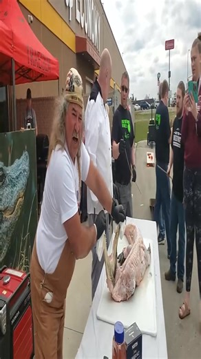 Prepping a alligator.#brucemitchell #swamppeople | Layla Ortiz | Facebook