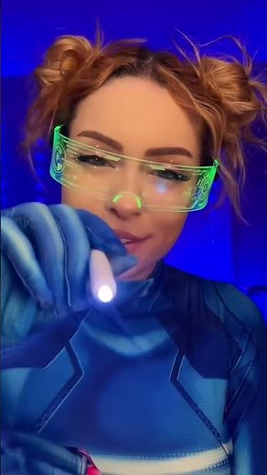 ASMR ALIEN EXAM 🤖🦾 #shorts #shortsviral #shortsvideo #shortsfeed #asmr #asmrforsleep