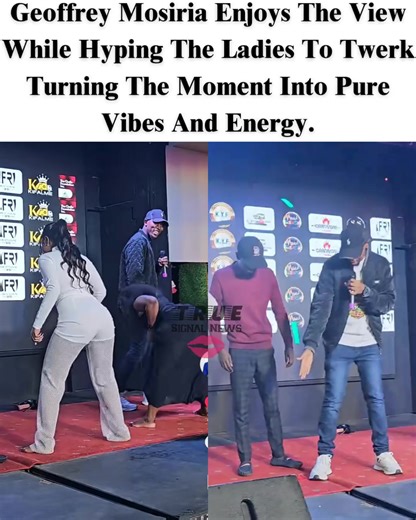 Geoffrey Mosiria Vibes: Ladies Twerk, Creating Pure Energy