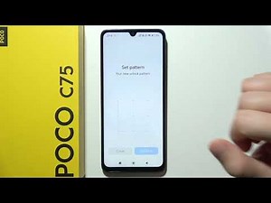 POCO C75: How to Change Screen Lock