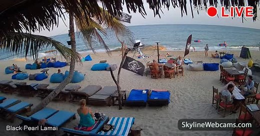 【LIVE】 Live Cam Koh Samui - Black Pearl Beach | SkylineWebcams