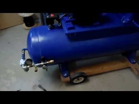 Quincy 325 Air Comp with 5 HP 1740RPM Leeson Motor