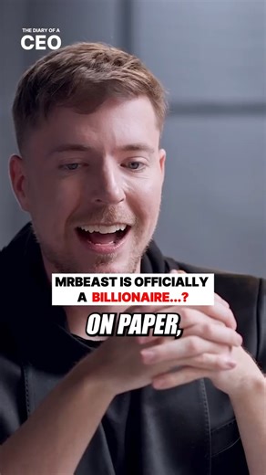 2.8M views · 43K reactions | MrBeast is officially a billionaire?! | Steven Bartlett | Facebook