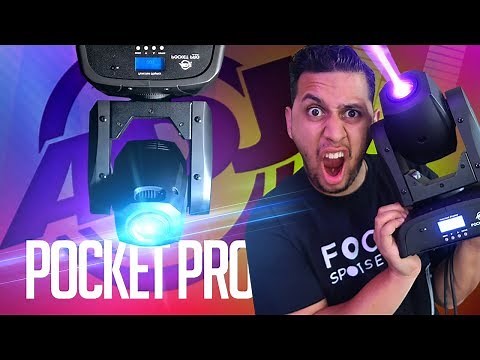 Product Spotlight: NEW ADJ Pocket Pro | Small (yet) Powerful Moving Head Mobile DJ Light
