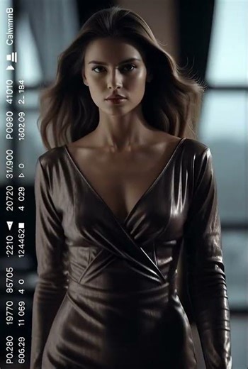 Metallic Wrap Mini Dress