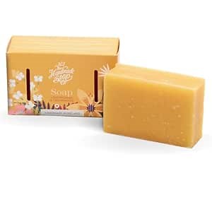 The Handmade Soap Company Soap Bar, Lemongrass & Cedarwood Handmade Bar of Soap, Natural, Organic, Cruelty Free & Vegan, 3.5 oz