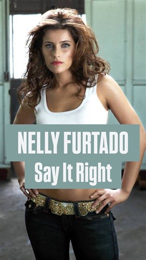 Steven on Instagram: "Say It Right - NELLY FURTADO 👑 “Say It Right” is a track by Canadian singer Nelly Furtado from her third studio album, Loose (2006). It was written by Furtado, Tim “Timbaland” Mosley, and Nate “Danja” Hills, with Furtado crediting the Eurythmics’ song “Here Comes the Rain Again” as her inspiration. The track was released as the third single from Loose on 31 October 2006 by Geffen Records and Mosley Music Group; in Europe, it was released as the fourth. “Say It Right” attai