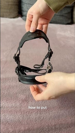 How to put on Pioneer Bridle onto a hobby horse! #hobbyhorsing #hobbyhorse #tutorial