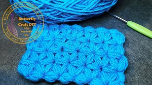 Easy crochet  jasmine Stitch