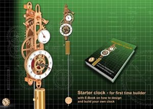 The Starter Clock - for the first time builder - Brian Law’s Woodenclocks