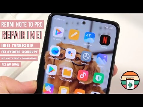 REDMI NOTE 10 PRO IMEI REPAIR / CHANGE IMEI | FIX NVDATA CORRUPT | BASEBAND UNKNOWN | FIX ALL BUGS