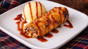 Traditional Scottish method for deep fried Mars bars