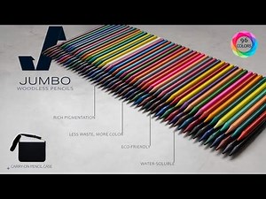 Jumbo Woodless Coloring Pencils