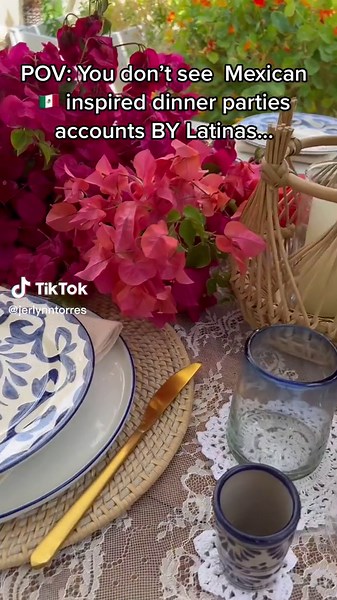 Celebrating Mexican Inspired Dinner Parties by Latinas
