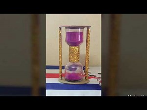 how to do sand clock working model | 2020 | easy steps |