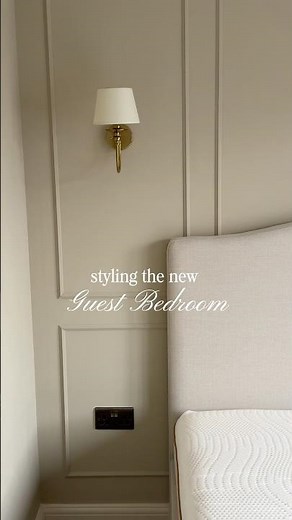 I’m SOO pleased with the new guest bedroom 🥹🤍✨🛌 #bedroom #homedecor #bedroomdesign #homeinterior