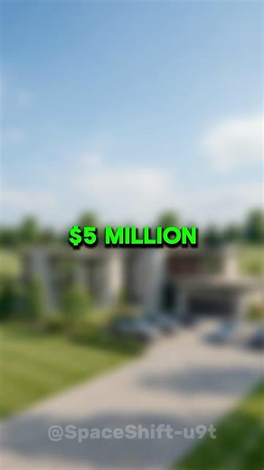 What $50K vs $500K vs $5M Builds You 🏠 #beforeandafter #satisfying #housetransformation