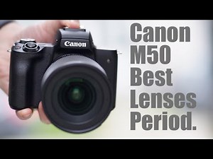 Best Lenses For Canon M50 - Sigma 16mm, 30mm, 56mm F1.4