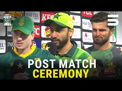 Post Match Ceremony | Pakistan vs South Africa ODI Series 2025 | 1st ODI | PCB | M3U1K