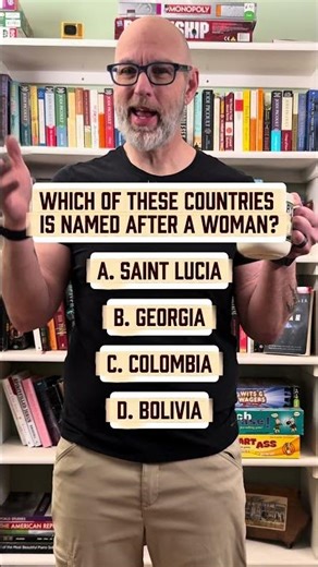 Which of these countries is named after a woman? #quiz #trivia #geography