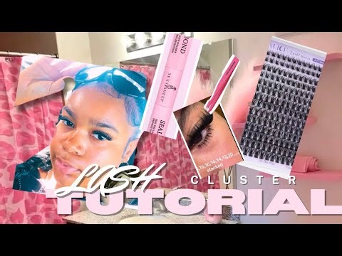LASH CLUSTER TUTORIAL|shein lash clusters|