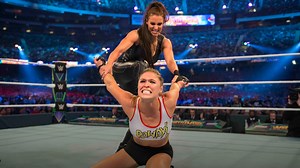 Watch Stephanie McMahon - WWE’s greatest pay-per-view matches against the likes of Ronda Rousey and Trish Stratus! | WWE