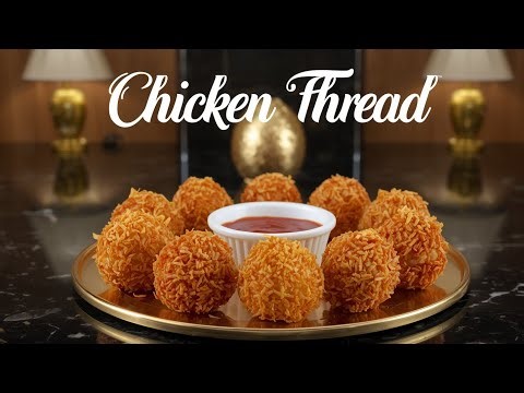 Crispy Chicken Thread | Golden Crunchy Snack