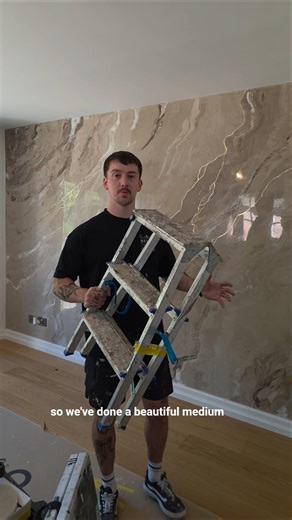 blended venetian plaster marble #bellovenetian #polishedplaster #venetianplaster #diy #construction