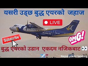 Buddha Air Takeoff & Landing in Nepal | A Must-Watch Plane Video ​⁠‪@Npl2025‬